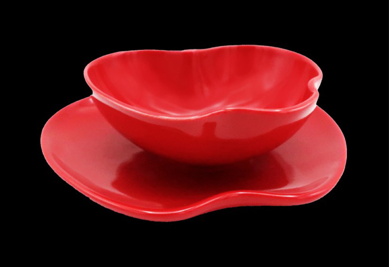 傑作陶 A01-蘋安碗盤禮盒(一碗一盤) 碗盤組 Bowl and plate set